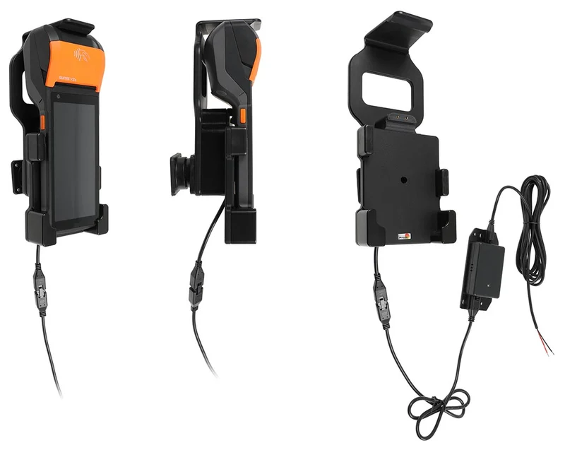 Gerätehalter 217197 mit Ladefunktion - für Bezahlterminals - Sunmi V2s