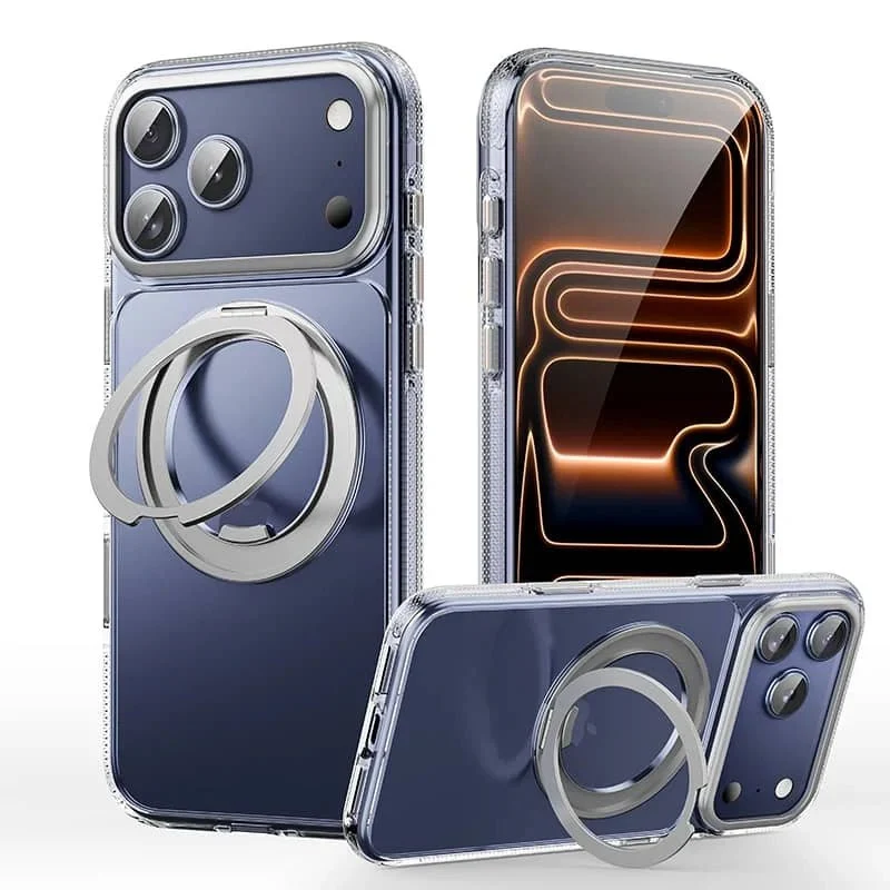 iPhone 17/ Air/ Pro/ Plus/ Pro Max - MagSafe Ring Schutz Hülle Stoßfest
