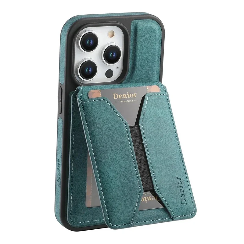 iPhone 15/ Pro/ Plus/ Pro Max - MagSafe Schutz Hülle, Mit Magnet Portmonnaie/ Kartenfach