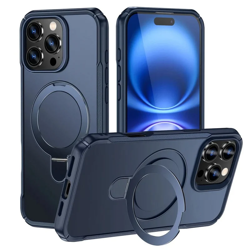 iPhone 16 Pro Max - MagSafe Schutz Hülle, Stoßfest, Magnetisch, Ring Halter