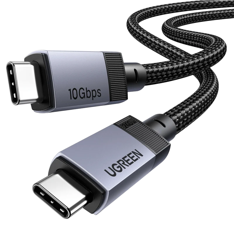 UGREEN 240W USB-C-Kabel mit 10Gbps Datenübertragung