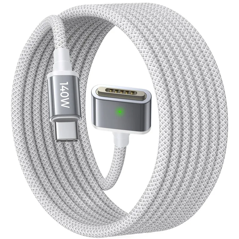 LISEN 140W USB‑C Magnetic 3 Cable 6FT