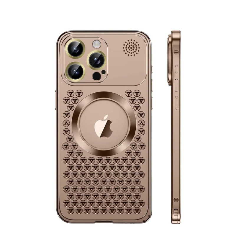 iPhone 16/ Pro/ Pro Max - Metall MagSafe Schutz Hülle, Aluminium, Magnetisch