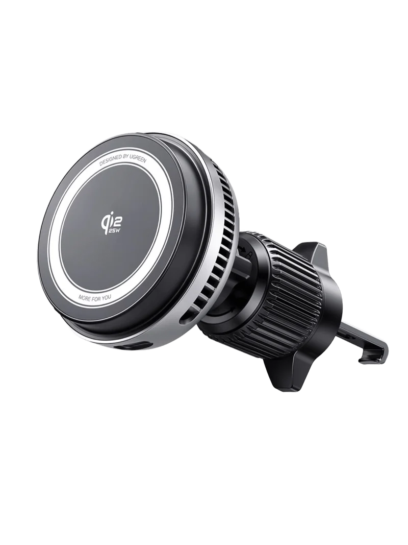 UGREEN MagFlow Pro Magnetisches kabelloses Autoladegerät (Qi2.2 25 W, Dreifach-Kühlsystem)