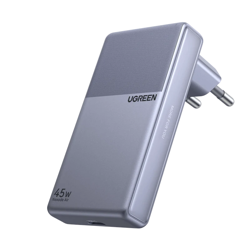 UGREEN Nexode Air Slim Ladegerät (65W, 3-Port, Klappstecker)