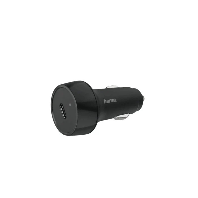 Hama 18W Turbo Fast Kfz Ladegerät (Schwarz) USB-C