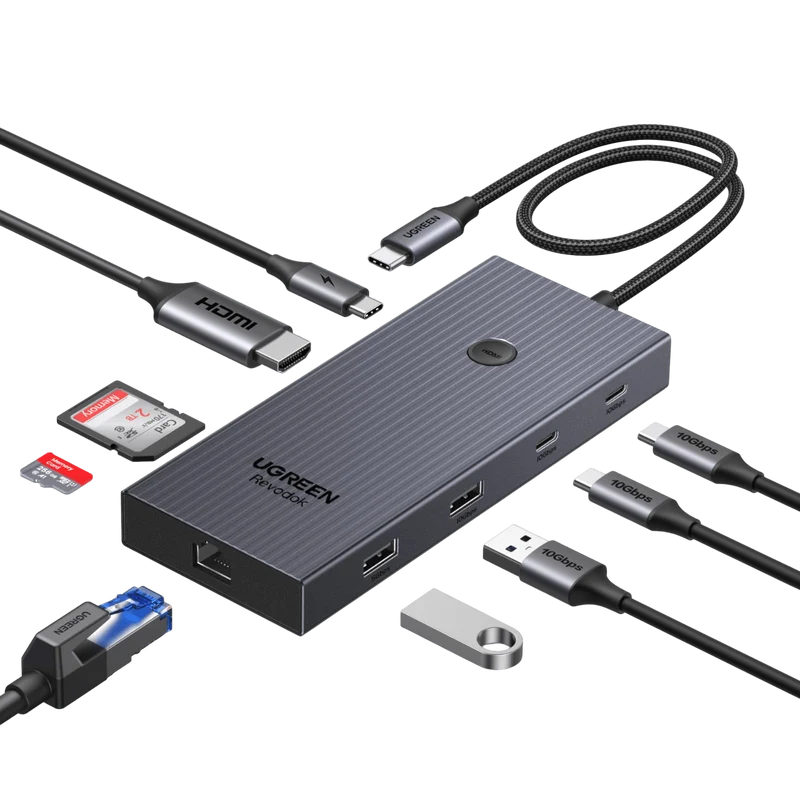 UGREEN Revodok Pro 9 in 1 USB C Hub
