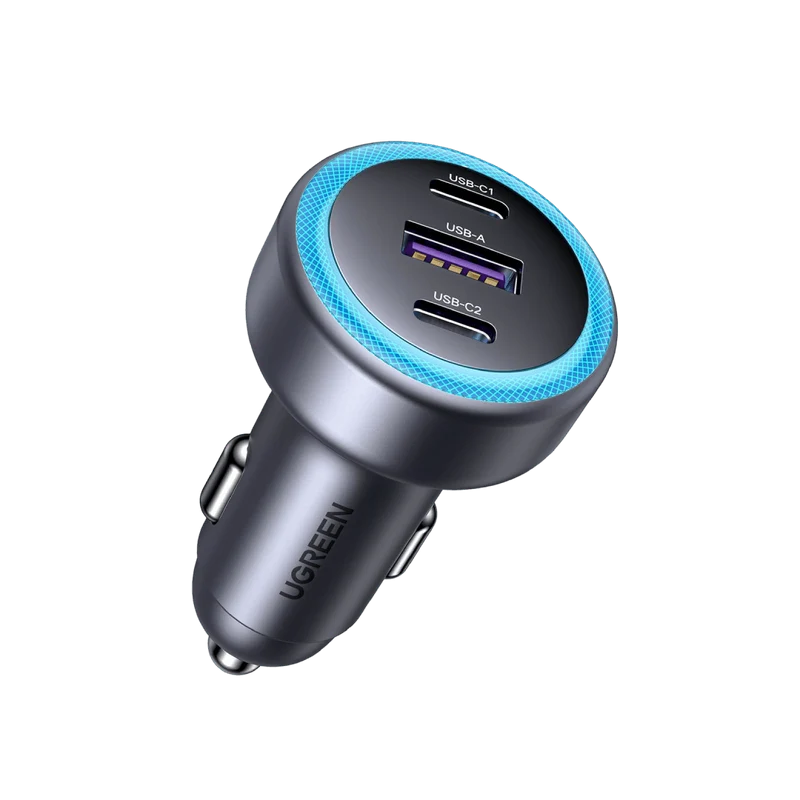 UGREEN PD Autoladegerät (30W, 3-Port, USB-C)
