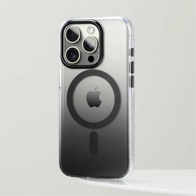 iPhone 16/ Pro/ Plus/ Pro Max - Transparente Farbverlauf MagSafe Schutz Hülle, Stoßfest
