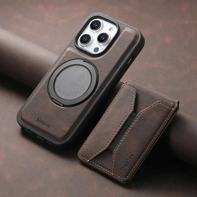 iPhone 16/ Pro/ Plus/ Pro Max - MagSafe Schutz Hülle, Mit Portmonnaie/ Kartenfach