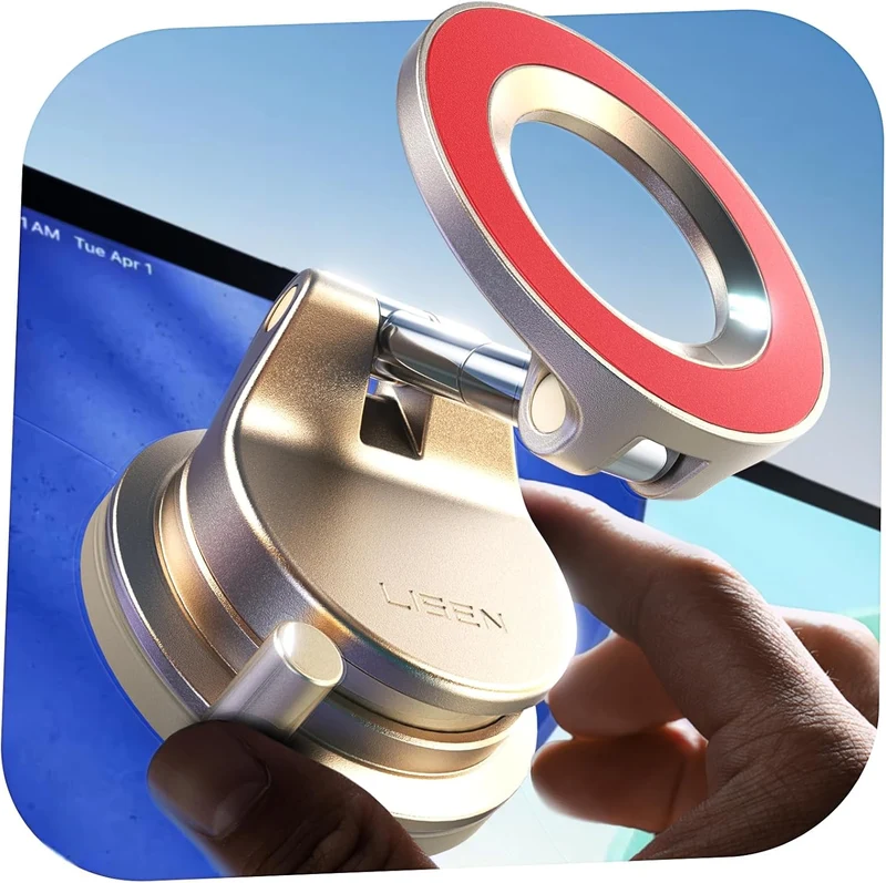 LISEN for Magsafe Car Mount, Magnetic Car Accessories for Women Men Truck Jeep BMW