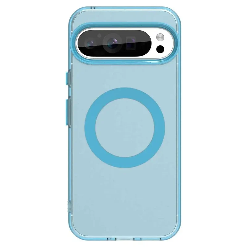 Google Pixel 9/ 9 Pro/ 9 Pro XL - Transparente MagSafe Schutz Hülle, Stoßfest, Magnetisch
