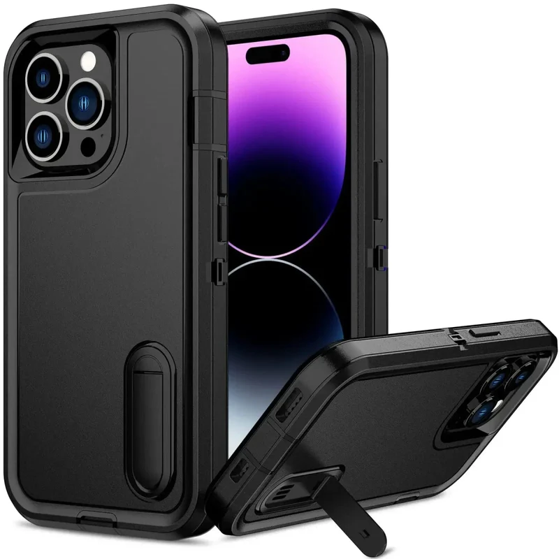 iPhone 16/ Pro/ Plus/ Pro Max - Vollständige Robuste Schutzhülle mit Display Schutz