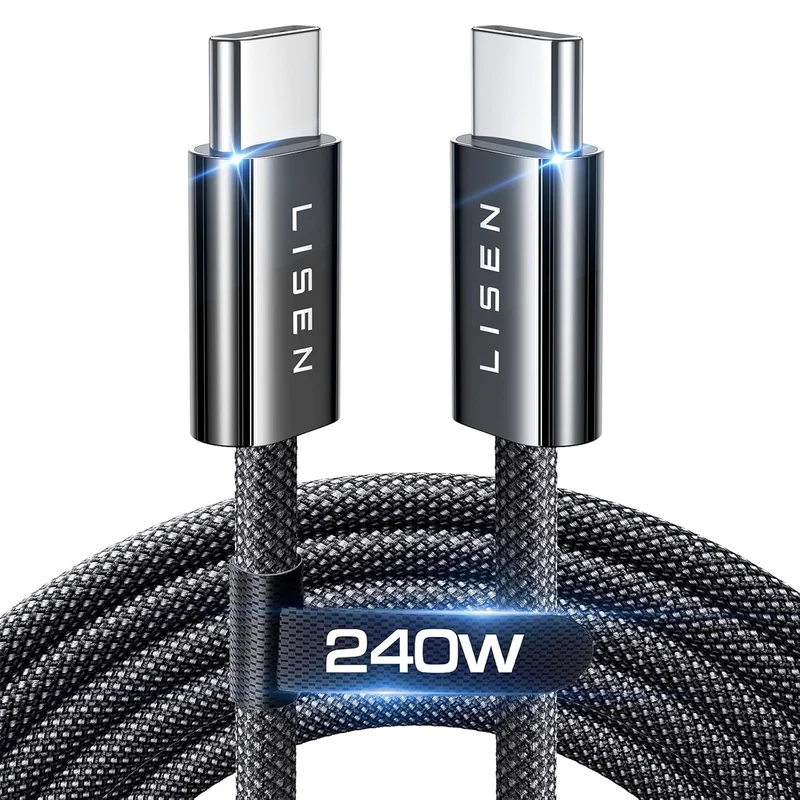 LISEN 240W Cable USB C Charge Rapide