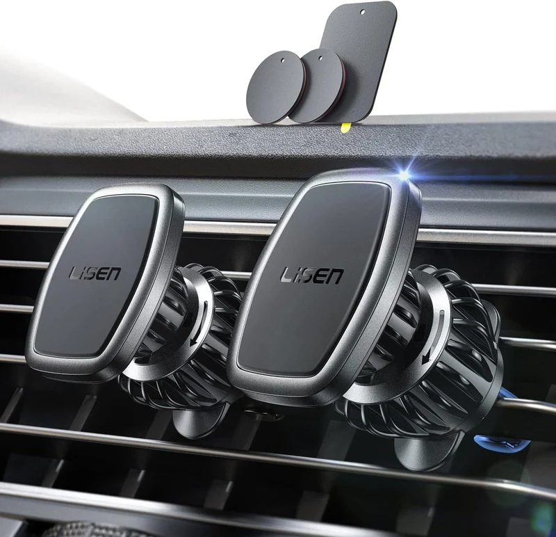 LISEN Magnetic Car Phone Holder for Air Vent