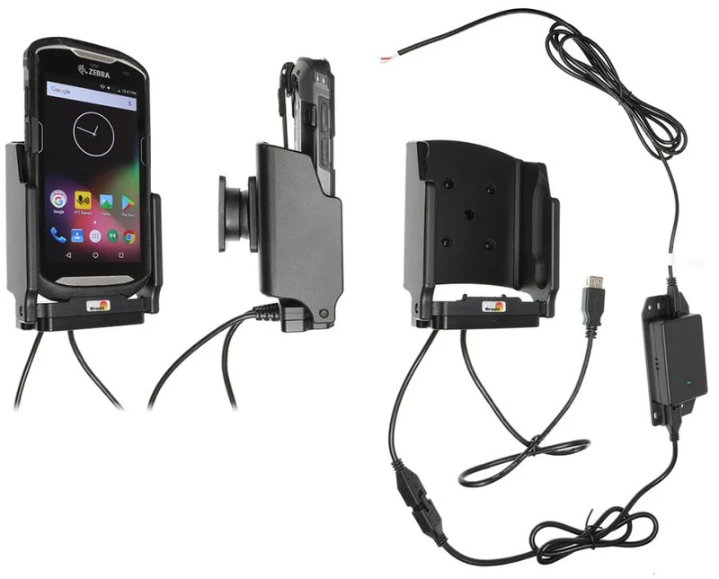 Gerätehalter 713049 mit Ladefunktion - für Rugged Devices - Zebra TC56, Zebra TC52, Zebra TC51 und weitere