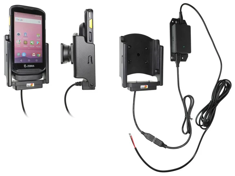 Gerätehalter 713029 mit Ladefunktion - für Rugged Devices - Zebra TC20, Zebra TC25