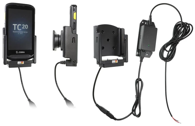 Gerätehalter 713019 mit Ladefunktion - für Rugged Devices - Zebra TC25, Zebra TC20