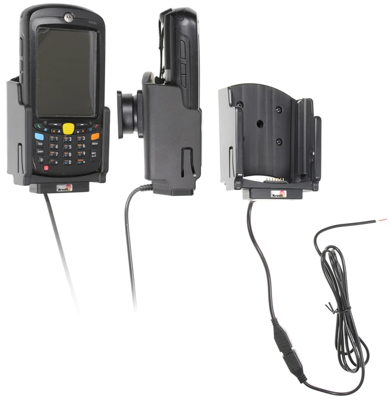 Gerätehalter 532013 mit Ladefunktion - für Rugged Devices - Zebra MC67, Zebra MC65, Motorola MC65 und weitere