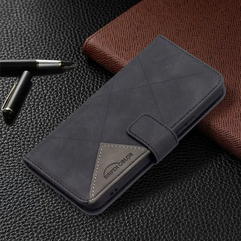Galaxy S24/ S24 Plus/ S24 Ultra - Elegante Schutz Hülle mit Kartenfach, Display Schutz