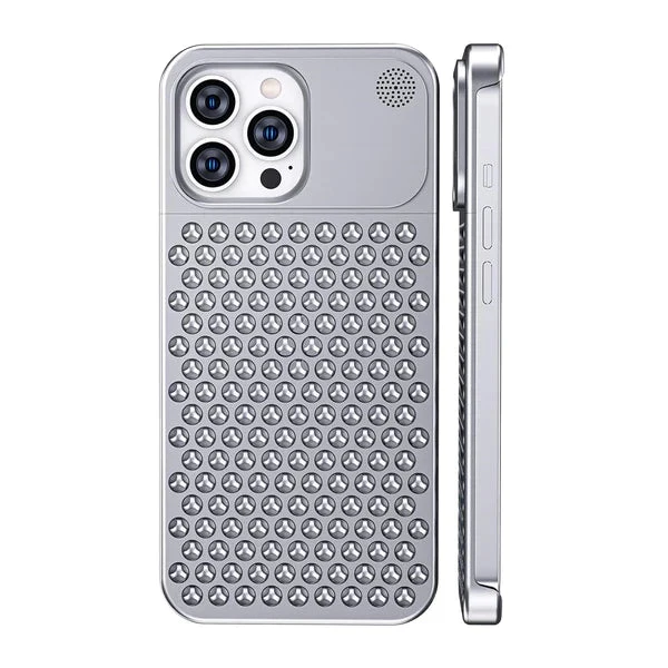 iPhone 15/ Pro/ Pro Max - Metall Aluminium Schutz Hülle, Stoßfest, Einzigartiges Design