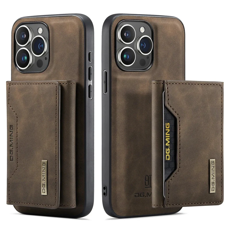 iPhone 13/ Pro/ Mini/ Pro Max - 2 in 1 Magnetische Lederoptik Hülle mit Abnehmbarem Portemonnaie