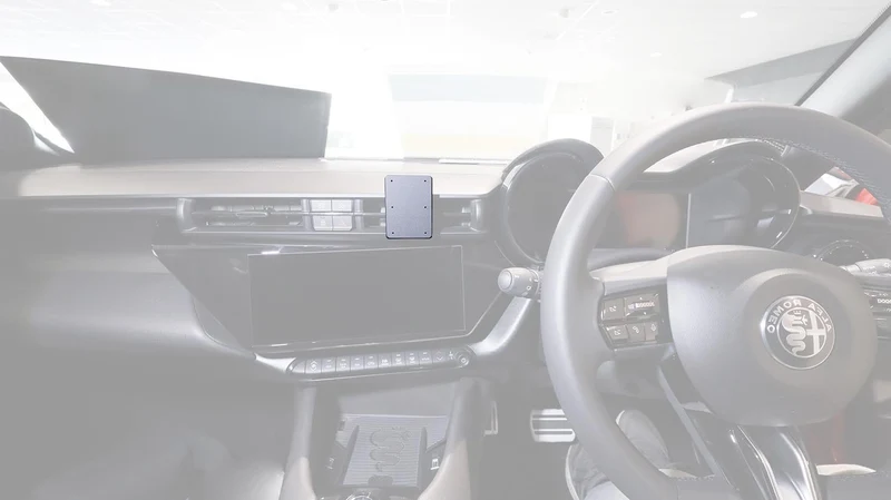 ProClip Fahrzeughalter für Rechtslenker 656235 - Mittelbefestigung - Alfa Romeo Junior 24-26