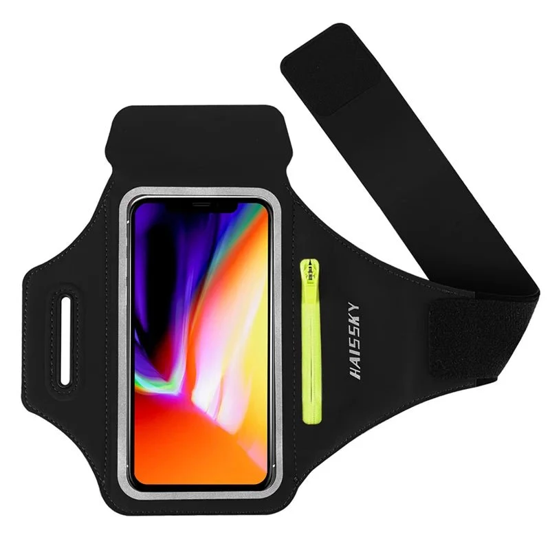 Sportarmband Universal, Perfekt zum Joggen, Armband mit Tasche bis 6,8" - iPhone 13/ 14/ 15/ Galaxy S20/ S21/ S22/ S23 und Weitere