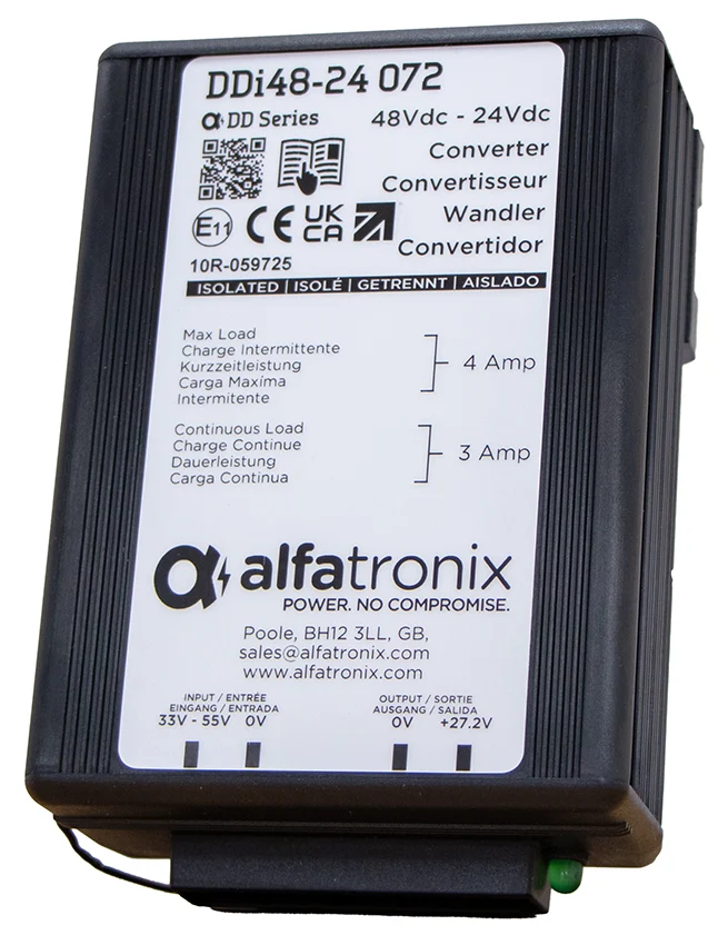 Zubehör 174824 Alfatronix DC/DC Spannungswandler DDi48-24 072