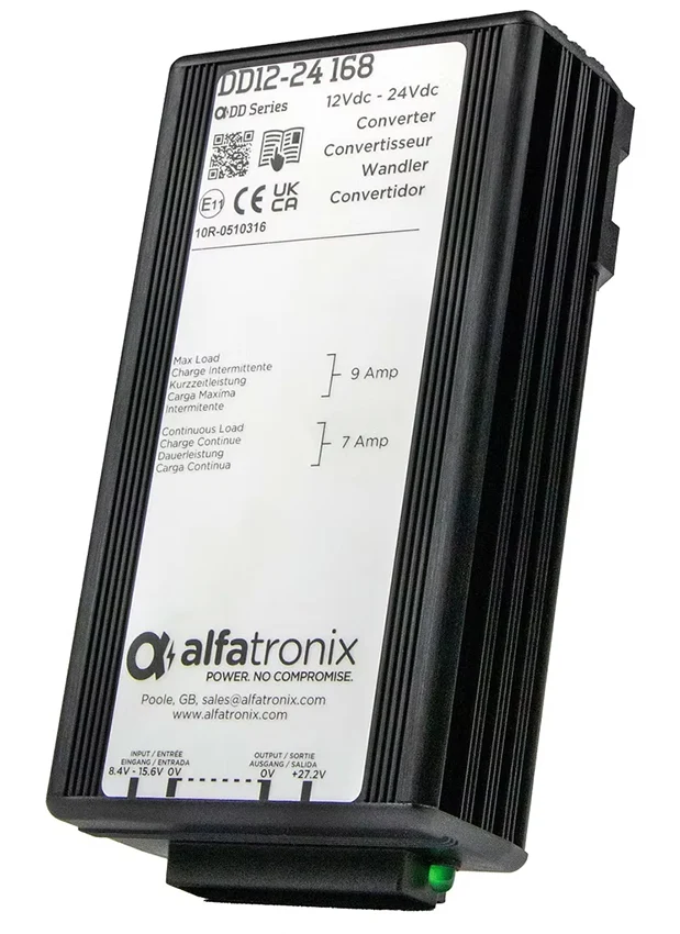 Zubehör 171225 Alfatronix DC/DC Spannungswandler DD12-24 168