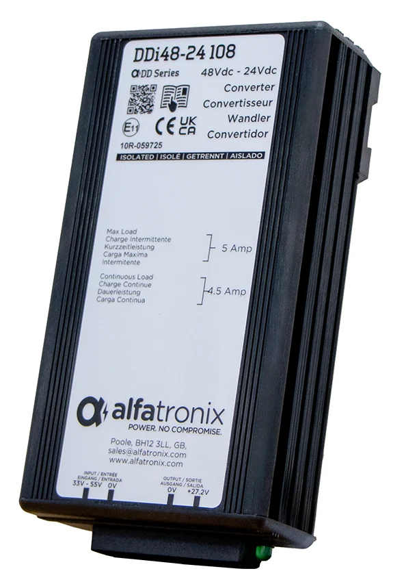 Zubehör 174825 Alfatronix DC/DC Spannungswandler DDi48-24 108