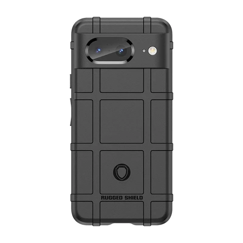 Google Pixel 7/ 7 Pro/ 7 A/ 8/ 8 A/ 8 Pro - Robuste Schild Schutz Hülle, Bumper Protect Kratzfest, Stoßfest