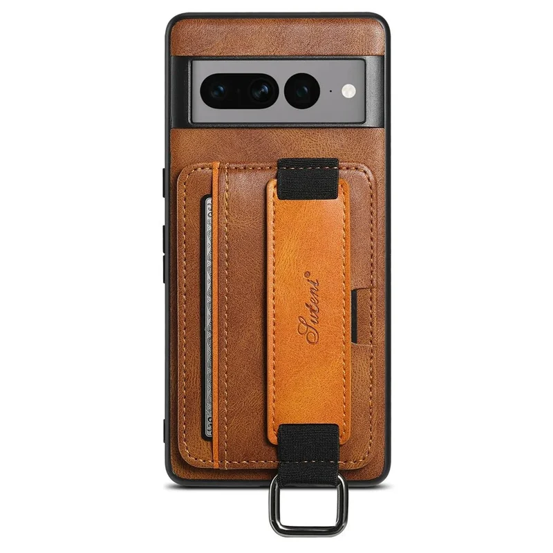Google Pixel 7/ 7 Pro/ 7 A/ 8/ 8 Pro - Elegante Lederoptik Brieftasche Schutz Hülle mit Kartenfach