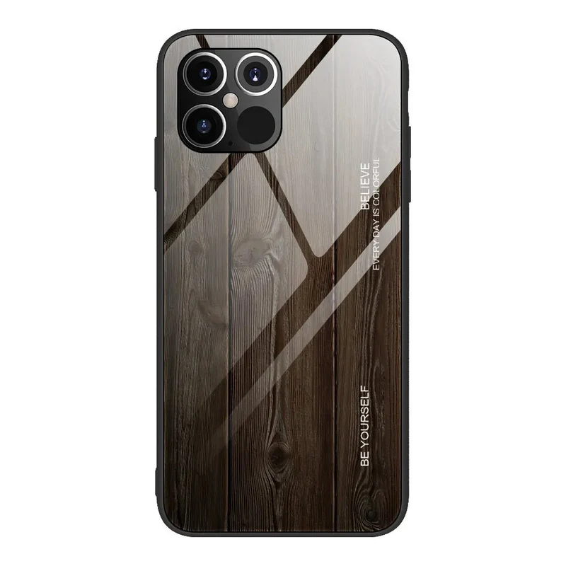 iPhone 13/ Pro/ Pro Max/ Mini - Wood Grain Case Cover