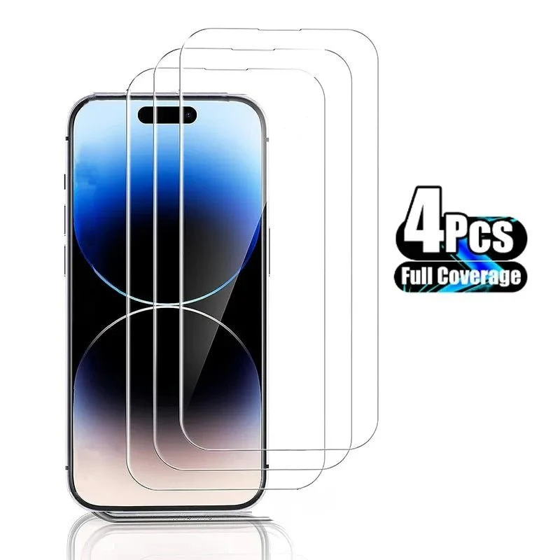 iPhone 14/ Pro/ Plus/ Pro Max - 4 X Schutz Folie
