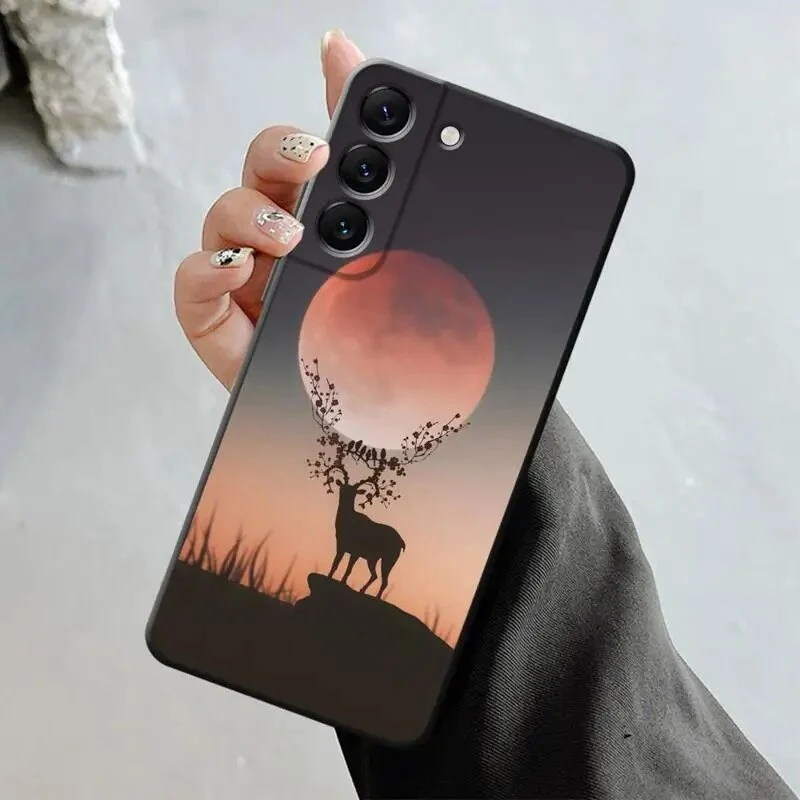 Galaxy S23/ S23 Plus/ S23 Ultra - Forest Animal Deer Hunting Camo Case Cover