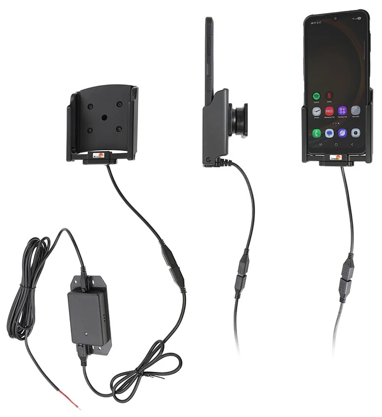 Gerätehalter 713444 mit Ladefunktion - für Smartphones - Samsung Galaxy XCover 7 Pro SM-G766