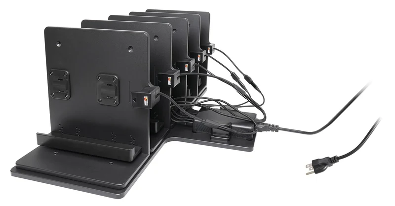 Tisch Stand - 217110 - 5-Wege-Desktop-Ladestation für ModTek-Gehäuse mit 5-Port USB-C Ladegerät, 300 W mit EU-Kabel