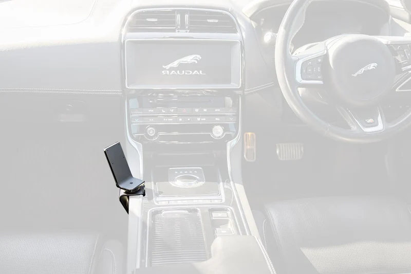 ProClip Fahrzeughalter für Rechtslenker 636140 - Konsolenbefestigung - Jaguar XE 19-20