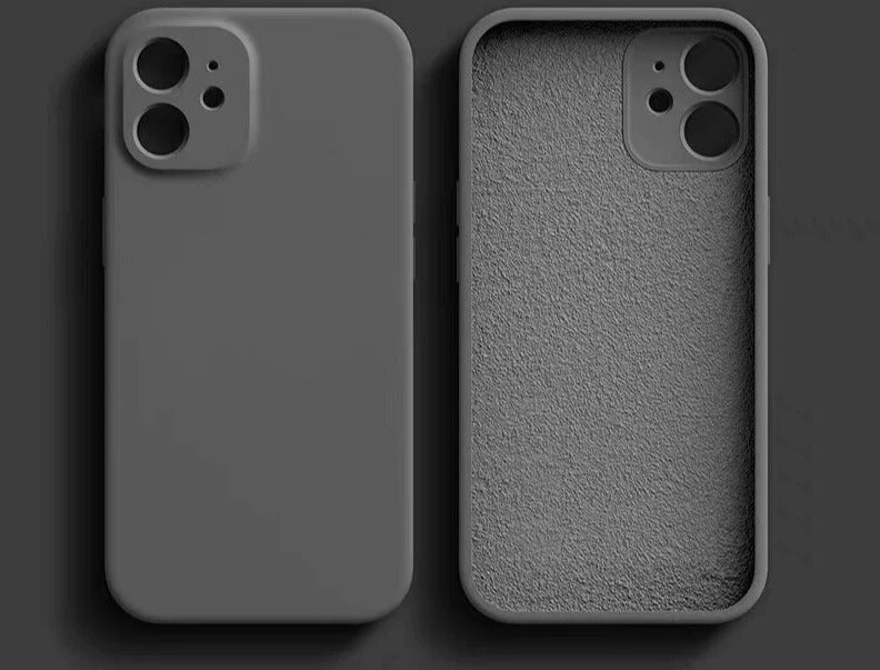 iPhone 15/ Pro/ Pro Max/ Plus - Square Liquid Silicone Case Protection Case