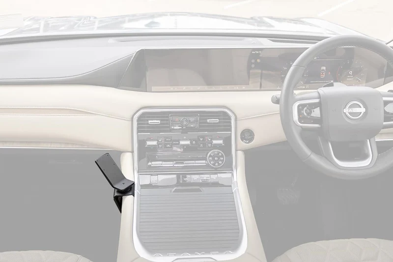 ProClip Fahrzeughalter für Rechtslenker 636188 - Konsolenbefestigung - Nissan Patrol 25-26