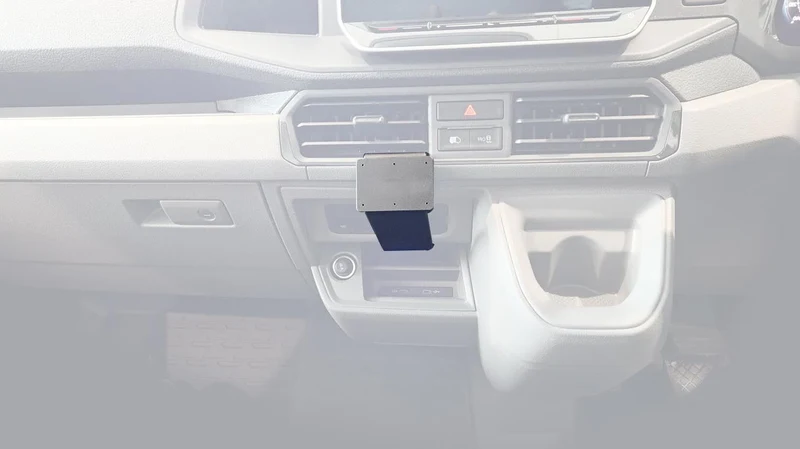 ProClip Fahrzeughalter für Rechtslenker 656196 - Winkelbefestigung - MAN TGE 25-26, Volkswagen Crafter 25-26