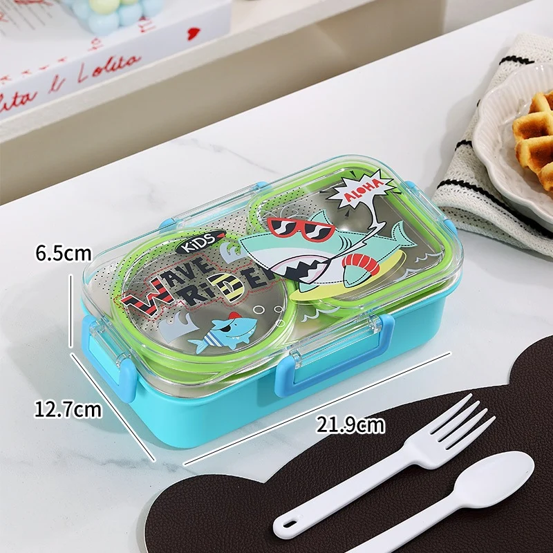 Fun-Themen Haifischdesign Bento Lunchbox