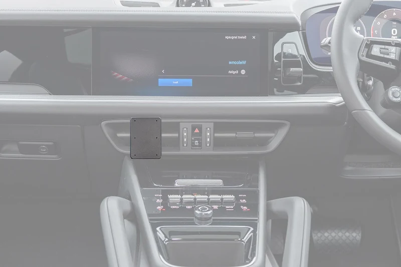 ProClip Fahrzeughalter für Rechtslenker 656137 - Mittelbefestigung - Porsche Cayenne 25-26