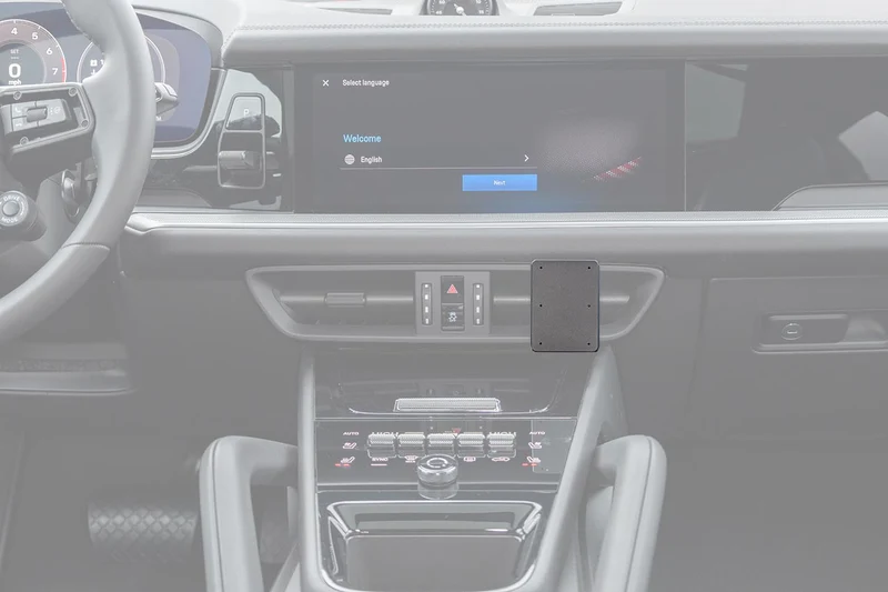 ProClip Fahrzeughalter 856137 - Mittelbefestigung - Porsche Cayenne 25-26