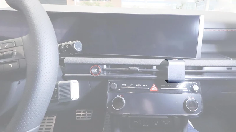 ProClip Fahrzeughalter 856167 - Mittelbefestigung - Hyundai Santa Cruz 25-26, Hyundai Tucson 25-26