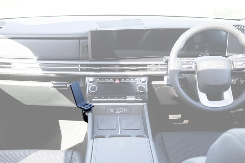 ProClip Fahrzeughalter für Rechtslenker 636091 - Konsolenbefestigung - Hyundai Santa Fe 24-26