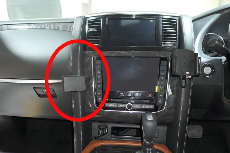 ProClip Fahrzeughalter für Rechtslenker 655775 - Winkelbefestigung - Nissan Patrol 22-24