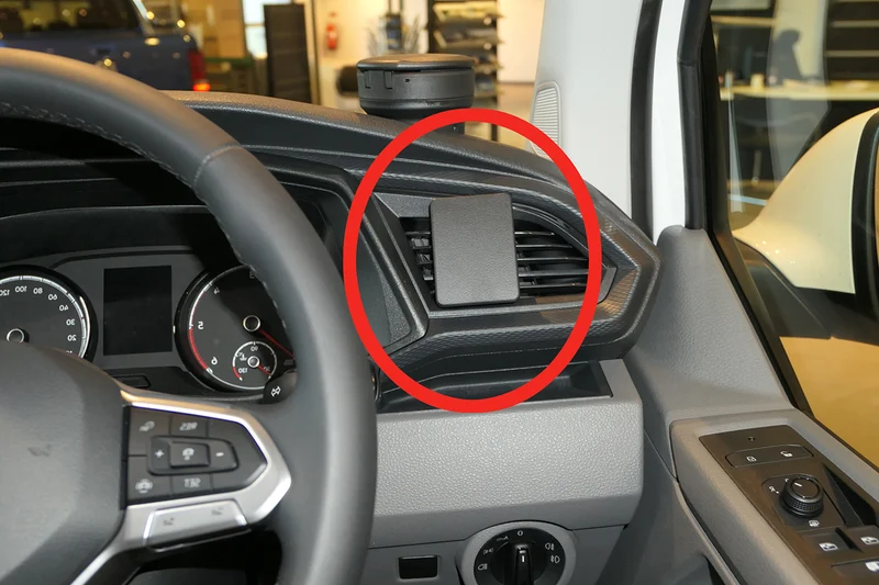 ProClip Fahrzeughalter für Rechtslenker 605589 - Rechtsbefestigung - Volkswagen Caravelle 6.1 21-24, Volkswagen T6.1 Transporter/Pickup 20-24