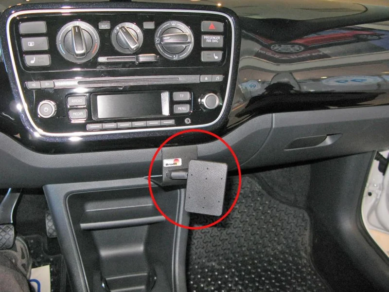 ProClip Fahrzeughalter 855132 - Winkelbefestigung - Skoda Citigo 15-16, Volkswagen UP 15-16, Seat Mii 15-16